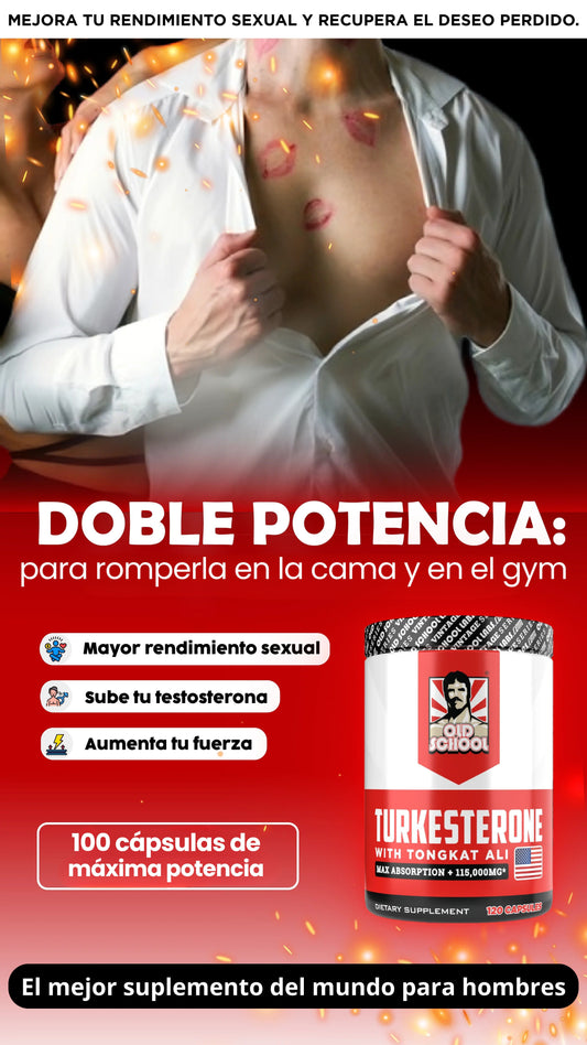 Turkesterone - Activa tu testosterona al máximo